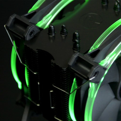 Ftohës procesori Raijintek LETO PRO RGB, 120mm, RGB, i zi