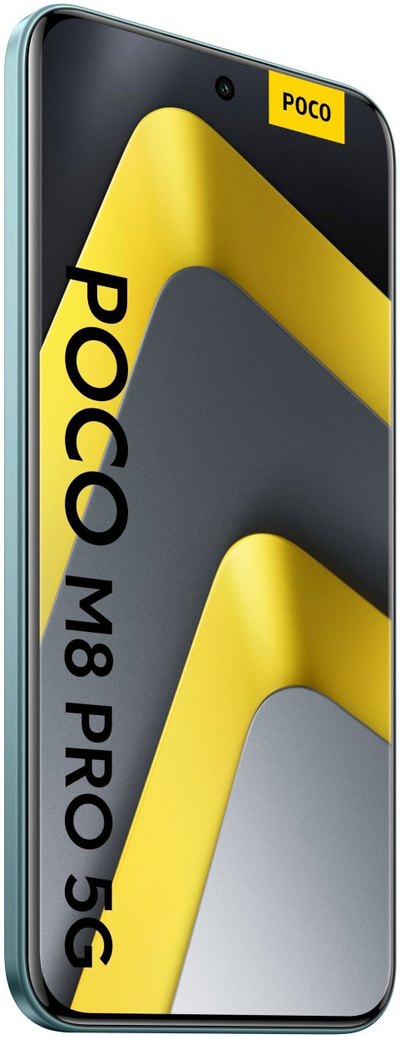 Телефон Xiaomi Poco M8 Pro 5G Dual SIM, 256GB, 8GB RAM, зелен