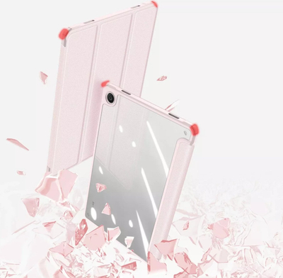 Kapak tablet Dux Ducis TOBY, Samsung Galaxy Tab A9 Plus X210 X215 X216, kapak me qëndrim, rozë