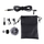 Mikrofon lavalier Puluz PU427, portë 3.5mm, kabllo 6m, i zi