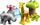 Set lodrash LEGO DUPLO 10971 Kafshët e Egra të Afrikës, për kalamaj 2+, me tapet loje