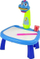 Set vizatimi me projektor LeanToys Dinosaur, me dërrasë vizatimi, për fëmijë, shumëngjyrësh