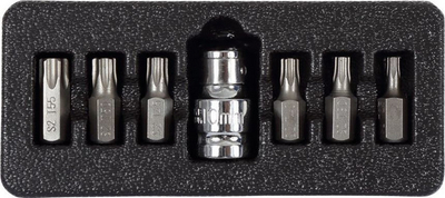 Set maje Pro-Line TORX SECURITY T20-T55, 7 copë