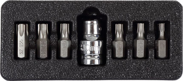Set maje Pro-Line TORX SECURITY T20-T55, 7 copë