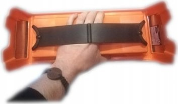Kovë llaçi Edma 66655, inox, 300 mm, portokalli