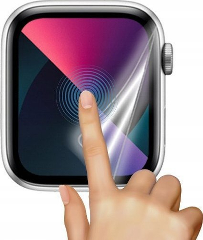Mbrojtëse ekrani për smartwatch GrizzGlass CeramicFilm L13, qeramike, set me 2 copë, transparente