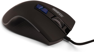 Жичен глушец Sparco USB, ергономски, оптички, црн