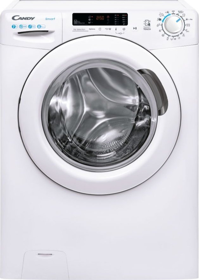 Makine larëse Candy CS41272DE/1S Slim, 7kg, 1200 xhiro, A+++, e bardhë