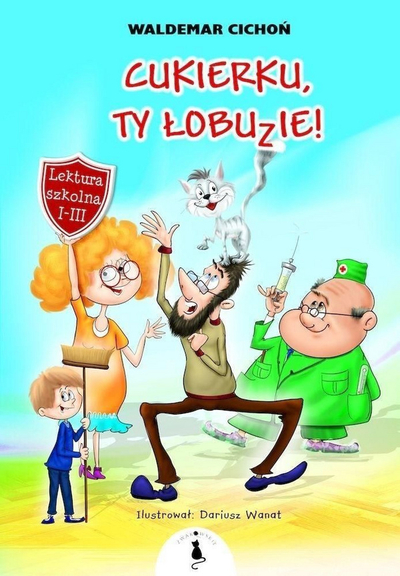 Libër për fëmijë Waldemar Cichon, Candy You Rascal, ilustruar, në shqip