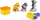 Set lodrash Rubble & Crew Rubble & Mix Build It Pack, figura, rërë kinetike