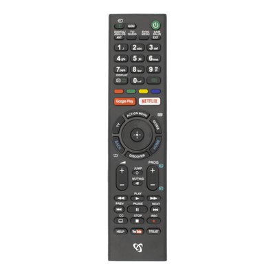 Telekomandë Sbox për TV Sony, zezë