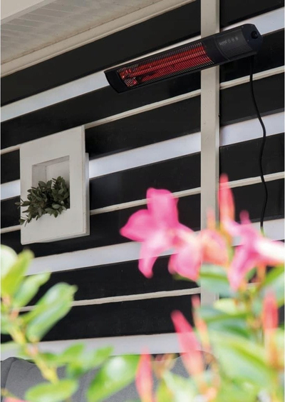 Ѕиден грејач Sunred Royal Diamond Dark RD-DARK-25, 2500W, со далечински управувач, црн