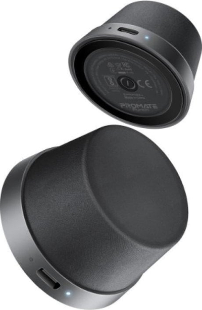 Bluetooth звучник ProMate Punch MagSafe, 12h батерија, TWS, црн