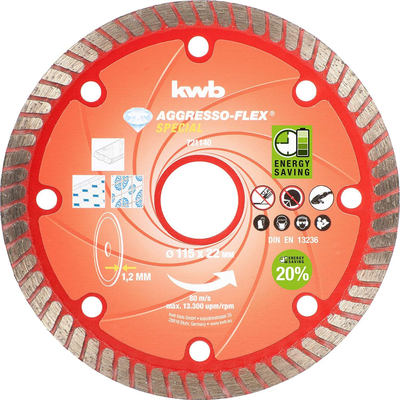 Disk prerës për gur Einhell 49721140 Diamond Blade, 115 mm