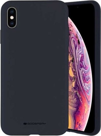 Kllëf telefoni Mercury Silicone për iPhone 14 Plus 6.7", ngjyrë blu e errët (navy)