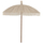 Çadër macramé teak & bambu off-white Φ250 cm (HM6036.01), bardhë