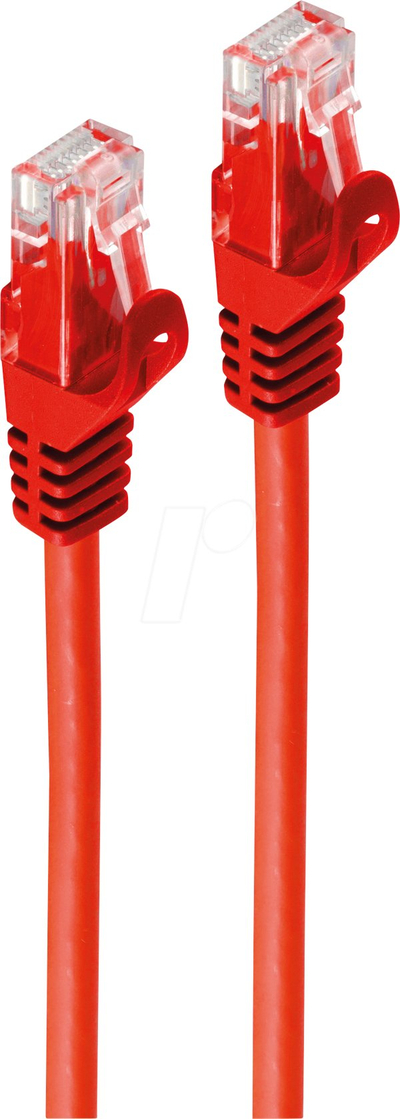 Kabllo rrjeti Shiverpeaks RJ-45, Cat 7, 5m, e kuqe