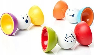 Lodër magnetike SmartMax Hide and Seek Balls, edukative, për kalamaj 1–3 vjeç, shumëngjyrëshe
