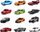 Figurë metalike surprizë Fast and Furious Nano, 1:65, 4 cm, shumëngjyrëshe