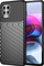 Këllëf telefoni Hurtel Thunder Case për Motorola Moto G100 Edge S, gomë TPU e butë, mbrojtje e fortë, i zi