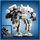 Lodër LEGO Star Wars Stormtrooper Mech 75370, 138 copa, 6+, e bardhë