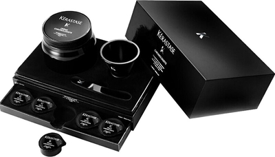 Set për flokë Kérastase Chronologiste Hair Care, maskë flokësh 250 ml + kapsula ushqyese 8x 8 ml + tas dhe furçë