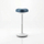 Ергономски бар стол Jan Nowak Balancing Stool, ротирачка основа, механизам за балансирање, бело‑сина боја