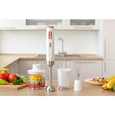 Blender dore 3n1 pa kabëll, Sencor SHB 9000WH, i bardhë / rozë