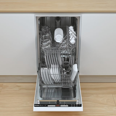 Машина за миење садови Кенди CDIH 2D949, 45 см, 9 сета, бела