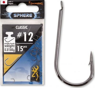 Grepa Sphere Classic #14, 0.0113g, nikel i zi, 15 copë (4794014)