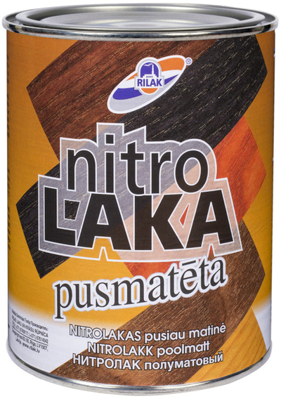 Llaku nitroçelluloz FAST DRYING, gjysmë i mat, 0.45L, transparent