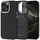 Kapak telefoni Tech-Protect Ion Carbon për iPhone 16 Pro Max, MagSafe, efekt karbon, i zi