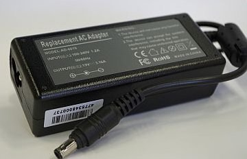 Adapter karikues për laptop Samsung 60W, 19V 3.16A, fish 5.5x3.0mm, i zi