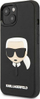 Kapak telefoni Karl Lagerfeld KLHCP14MKH3DBK, Apple iPhone 14 Plus, hardcase, e zezë