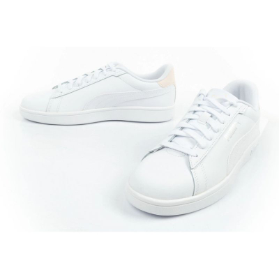 Atlete sportive Puma Smash 3.0 LW 39098719, lëkurë natyrale, SoftFoam, të bardha