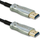 Kabllo HDMI Qoltec 50472, HDMI në HDMI, 20 m, 4K, e argjendtë