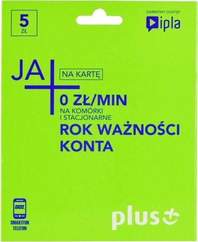 Kartë SIM Plus GSM 665123369, parapagese, numër i artë, jeshile