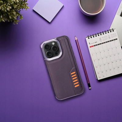 Futrollë Milano për Xiaomi Redmi Note 13 Pro 4G, mban mirë nga goditjet, pamje e bukur, vjollcë e errët