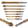 Set stërvitjesh GEKO G39700, 7 copë, për xham dhe qeramikë, bisht HEX