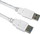 Kabllo USB PremiumCord ku3paa05w, USB A në USB A 0.5m, USB 3.0, e bardhë