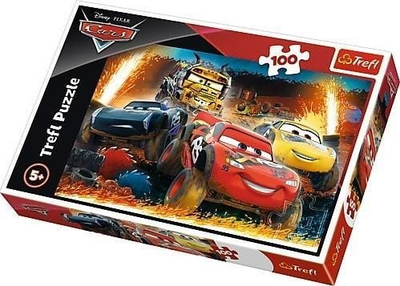 Puzzle Trefl Extreme Race Cars 3, 100 pjesë, 41 x 27.5 cm, shumëngjyrëshe