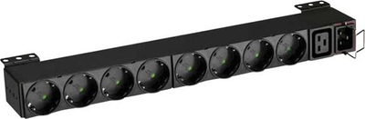 Shirit energjie rack Eaton Flex Rack PDU EFLX8D, 8x Schuko, 1x C19, i zi