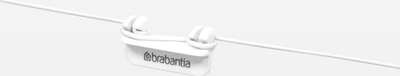 Set litar rrobash Brabantia Clothes Line, 12 m, i bardhë, që s’e merr dielli