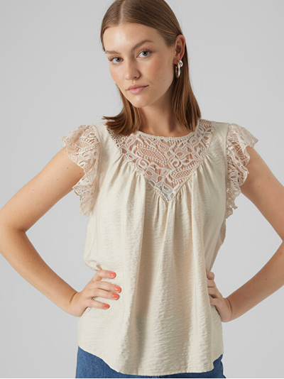 Maicë Vero Moda VMPURA Regular Fit 10295688 Pumice Stone