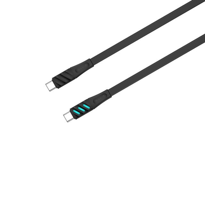 Кабел за полнење Havit CB6254, USB Type C, 1 m, црна