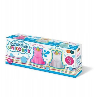 Set lodrash për banjo Buddy &amp; Barney Bath Play Set Unicorns, me LED, shumëngjyrëshe
