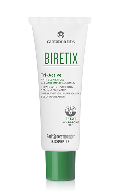 Xhel për fytyrë Biretix Gel for topical acne treatment Triactive Gel (Anti-Blemish Gel), 50 ml