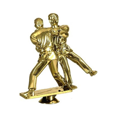Figurinë trofe Tryumf F1142G, judo, 15cm, ngjyrë e artë