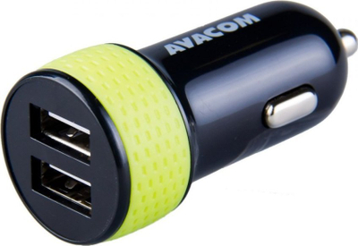 Karikues makine AVACOM NACL-2XKG-31A, 2x USB, 3.1A, i zi me jeshile