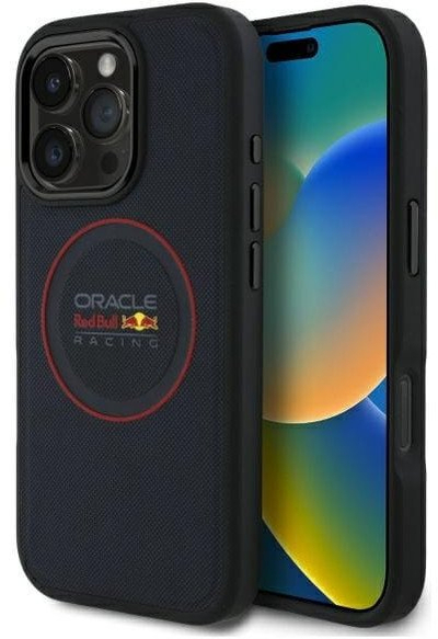 Mbulesë telefoni Red Bull PU Red Ring Koen me MagSafe, për iPhone 16 Pro, blu